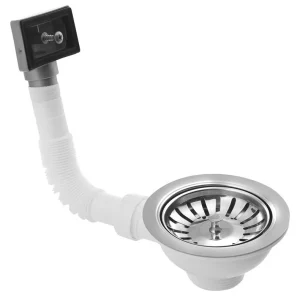 Bruckner Dřezová výpust 6/4", s přepadem, nerez 155.123.0 Výprodej