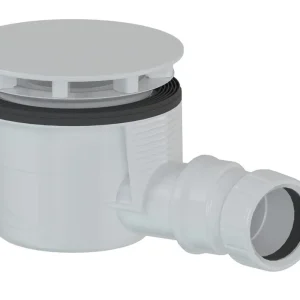 Kup Teď Polysan Vaničkový sifon, průměr 90mm, DN40, krytka bílá 17911W