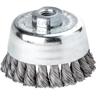 Hrncový kartáč ocelový drát splétaný 65x0,3 mm Lessmann 482117 Značkový
