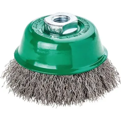 Speciální Cena Hrncový kartáč ušlechtilá ocel vlnitý 65x0,35 mm Lessmann 421367
