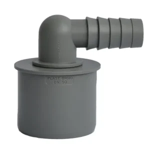 Horká Nabídka Bruckner HT koncovka rohová pro připojení hadice 19-21mm, DN50 168.458.0