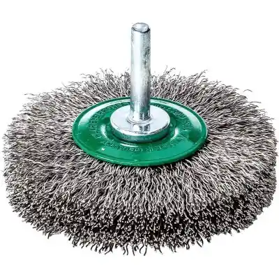 Nástrojový kruhový kartáč se stopkou, ušlechtilá ocel, vlnitý 70x0,2 mm Lessmann 417343 Víkendová Akce