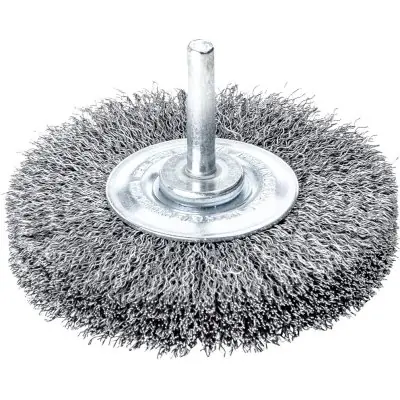 Expresní Doručení Nástrojový kruhový kartáč se stopkou, ocelový drát, vlnitý 70x0,3 mm Lessmann 417163