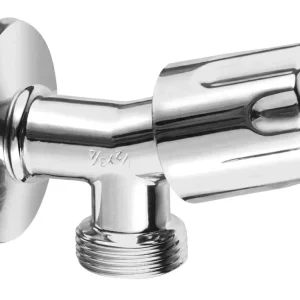 Bruckner Pračkový ventil se zpětným ventilem, 1/2"x3/4", chrom 181.934.1 Levný