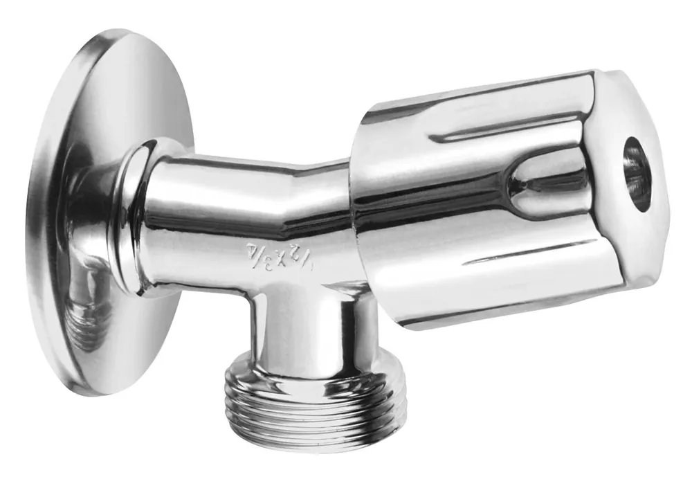 Bruckner Pračkový ventil se zpětným ventilem, 1/2"x3/4", chrom 181.934.1 Levný