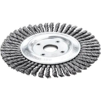 Nejlepší Cena Kartáč na potrubí z ocelového drátu 125x6 mm splétaný 0,5 mm Lessmann 473.201.EZ