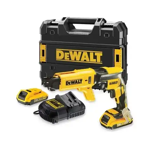Výhodná Nabídka AKU sádrokartonářský šroubovák / 2x 5,0 Ah / 5 - 30 Nm / 4400 ot./min / Tstak II / mDEWALT