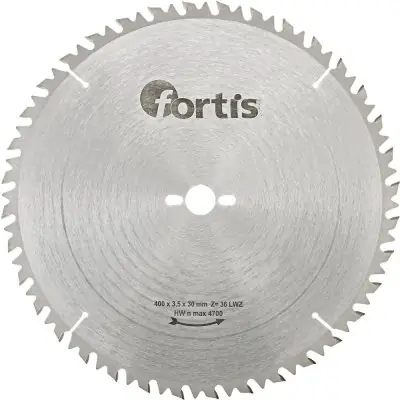 Horká Nabídka Pilový kotouč HW 400 x 3,5 x 30 mm Z36LWZ Fortis 4317784784955