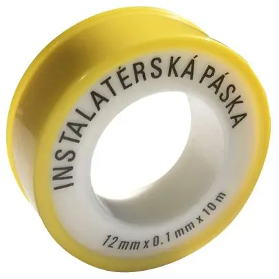 Aqualine Těsnící teflonová páska 10 m, 12 mm x 0,01 mm 5796 Odeslání Ihned