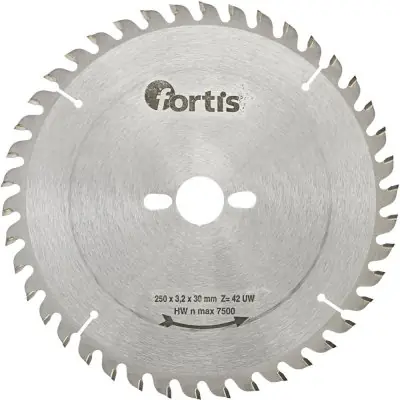 Oblíbený Pilový kotouč HW 250 x 3,2 x 30 mm Z42UW Fortis 4317784784825