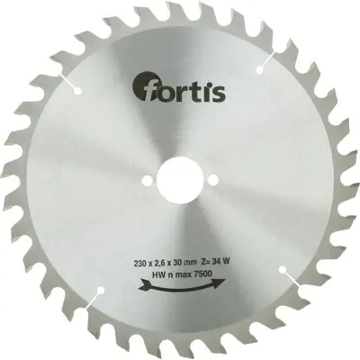 Pilový kotouč HW 230 x 2,6 x 30 mm Z34W Fortis 4317784784702 Aktuální