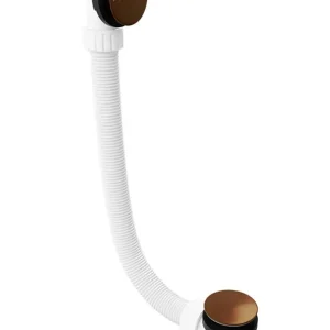 Cenově Výhodný Polysan Vanová souprava bez napouštění, click-clack, délka 1200mm, zátka 72mm, měď mat 71858.70