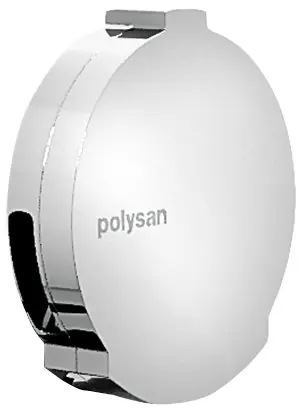 Polysan Ovládání výpusti vanové soupravy s napouštěním přepadem, chrom 71940 Přímo Od Výrobce