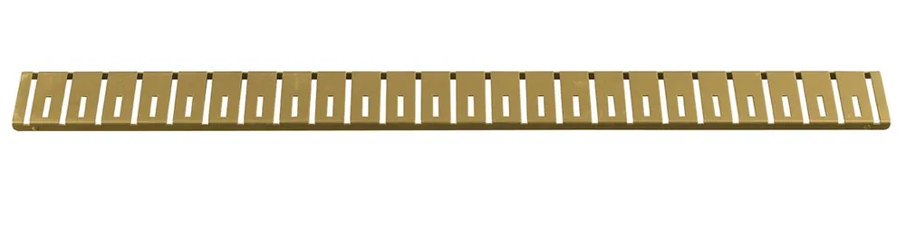 Akční Nabídka Polysan KLAVER nerezový rošt 744mm, zlato mat 73731GB-01