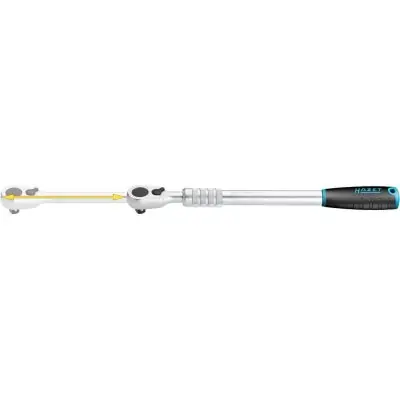 Teleskopická ráčna 1/2" 414 - 614 mm, plynulá Hazet 916HPLG Poslední Šance