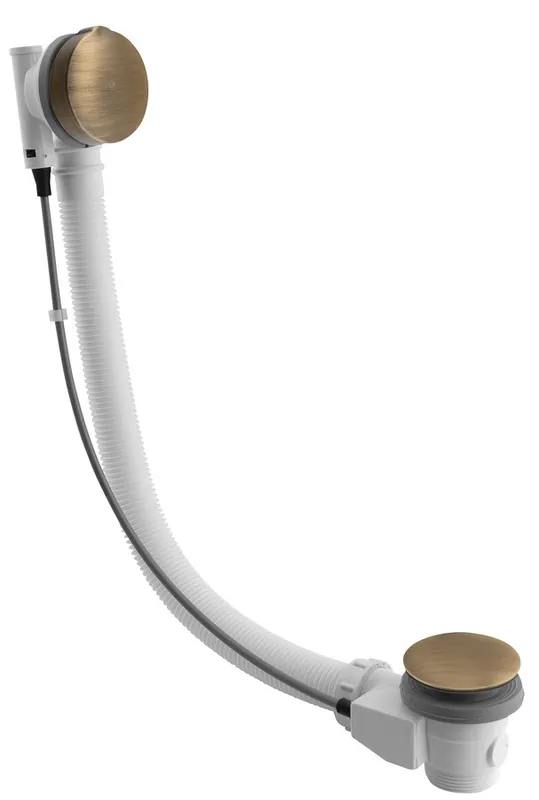 Polysan Vanová souprava s bovdenem, délka 575mm, zátka 72mm, bronz 86347 Novinka