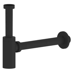 Jen Po Omezenou Doba Sapho KING umyvadlový sifon 5/4", odpad 32 mm, ABS/černá mat 9595PR25K9