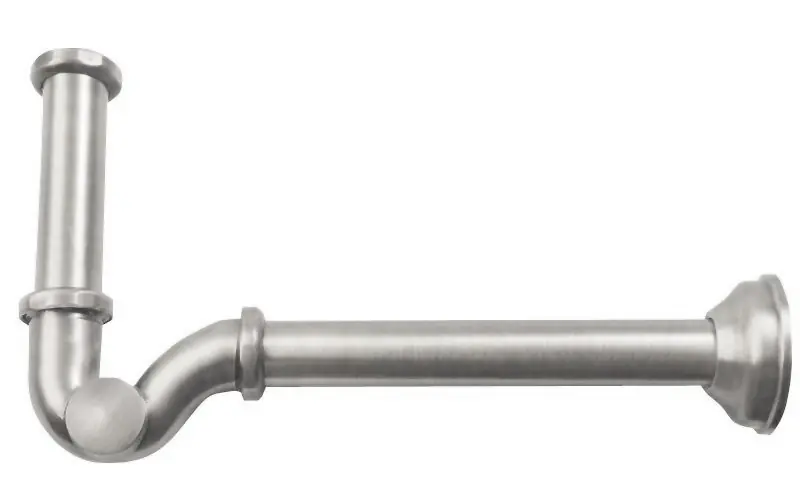 Cenový Hit Sapho Bidetový sifon 5/4", odpad 32mm, nikl 9608
