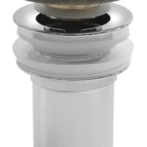 Sezónní Sleva Sapho Umyvadlová výpust 5/4“, click-clack, keramická zátka, 10-50mm, breccia mramor AR900BM