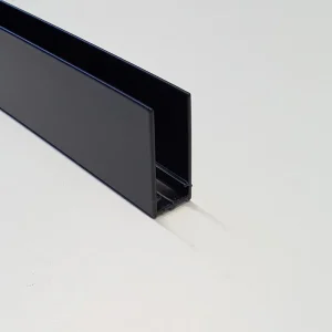 Nízká Cena Gelco CURE BLACK stěnový profil, černá mat CB01