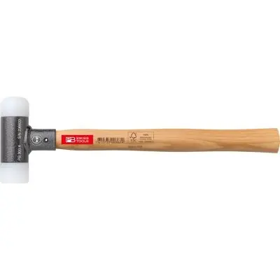 Kladivo s měkkým čelem s dřevěnou násadou bez zpětného rázu, 27 mm PB Swiss Tools PB 300.2 Hit Sezóny