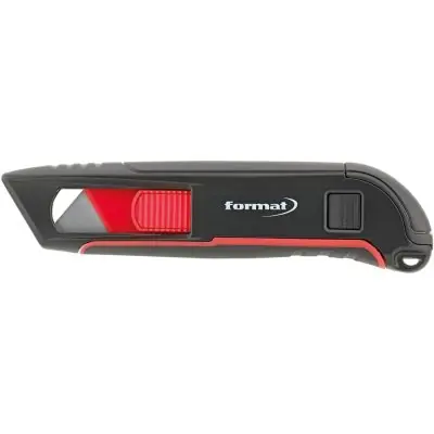 Bezpečná Platba Bezpečnostní nůž automatické zpětné zatažení čepele včetně 2 čepelí FORMAT 4317784969420