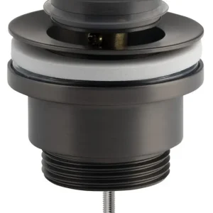 Akční Nabídka Sapho Umyvadlová výpust 5/4“, click-clack, velká zátka, 10-55mm, gun metal CV1002GM