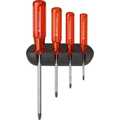 Cenový Hit Sada sroubováku 4 ks PHv nástenném drzákuClassic PB Swiss Tools PB 242