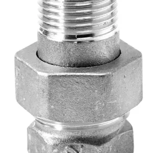 Topenářské šroubení s plochým těsněním, niklované 3/4" FT211/20 Vrácení Zdarma