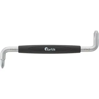 Úhlový křížový šroubovák PH2+PH3x150mm Fortis 4317784730280 Akční Cena