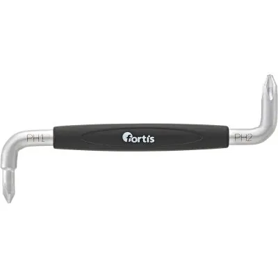Úhlový křížový šroubovák PH1+PH2x100mm Fortis 4317784730297 Autentický