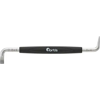 Odeslání Ihned Úhlový plochý šroubovák 4+4 x100mm Fortis 4317784730327