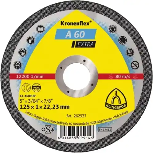 Značkový Řezný kotouč 115x1,0x22,23 A 60 Extra 262936 KLINGSPOR