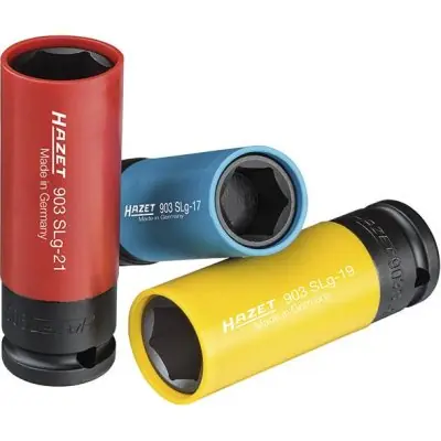 Super Cena Za tepla kovany Sada nástrckovych klicus plastovym pouzdrem1/2" 3 ks Hazet 903SPC/3