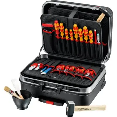 Pouze Dnes Kufr s nářadím BIG BasicMove pro elektrikáře 24 ks Knipex 00 21 06 HL S