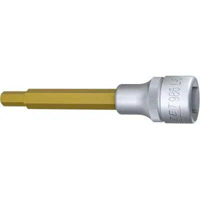 Šroubováková hlavice 1/2", vnitřní šestihran 6x100 mm Hazet 986L-6 Nová Kolekce