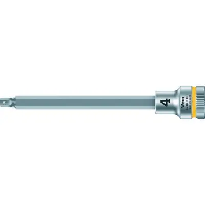 Víkendová Akce Šroubováková hlavice 3/8", vnitřní šestihran s přidržovací funkcí, 4x107 mm Wera 5003032001