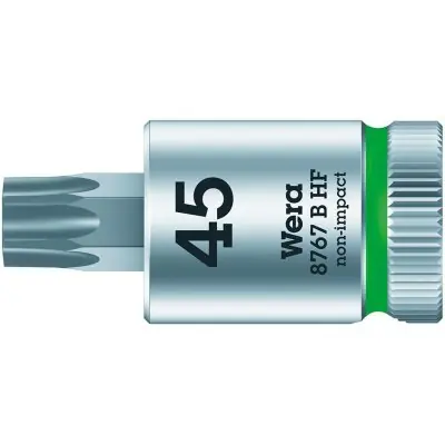 Šroubováková hlavice s přidržovací funkcí 3/8" T45x38,5 mm Wera 5003070001 Doprava Zdarma