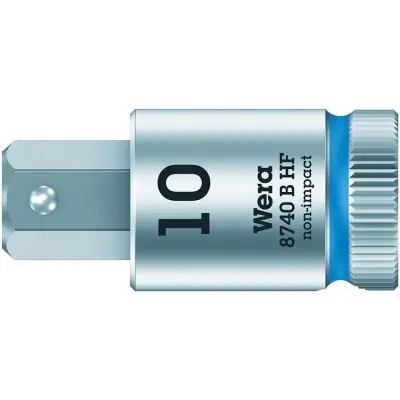 Šroubováková hlavice 3/8", vnitřní šestihran s přidržovací funkcí, 10x38,5 mm Wera 5003043001 Must-Have