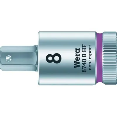 Šroubováková hlavice 3/8", vnitřní šestihran s přidržovací funkcí, 8x38,5 mm Wera 5003039001 Hit Sezóny
