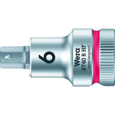 Šroubováková hlavice 3/8", vnitřní šestihran s přidržovací funkcí, 6x35 mm Wera 5003035001 Aktuální