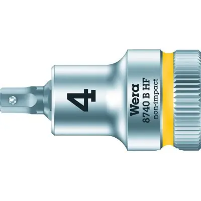 Šroubováková hlavice 3/8", vnitřní šestihran s přidržovací funkcí, 4x35 mm Wera 5003031001 Finální Výprodej