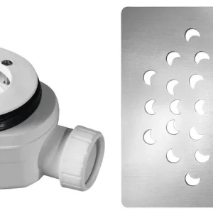 Cenově Výhodný Gelco Vaničkový sifon, průměr otvoru 90 mm, DN40, krytka chrom KSM104CH-SN90