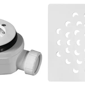 Koupit Online Gelco Vaničkový sifon, průměr otvoru 90 mm, DN40, krytka bílá KSM104W-SN90