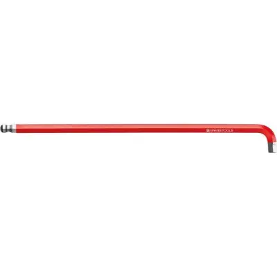Must-Have Krátký inbusový klíč zahnutý 90+100° Rainbow s kulovou hlavou 6 mm PB Swiss Tools PB 2222.L 6 RE