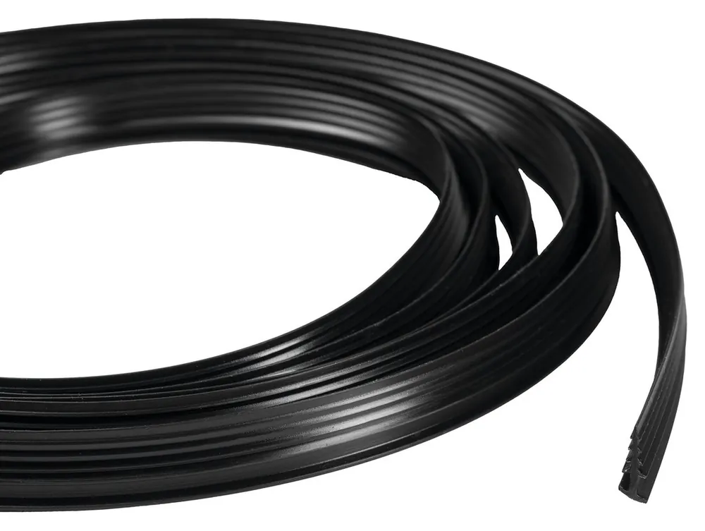 Oblíbený Polysan EASY BLACK zamačkávací těsnění pivotových dveří, 1838mm ND007B