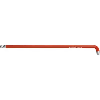 Hit Sezóny Krátký inbusový klíč zahnutý 100° Rainbow s kulovou hlavou 6 mm PB Swiss Tools PB 2212.L 6 RE