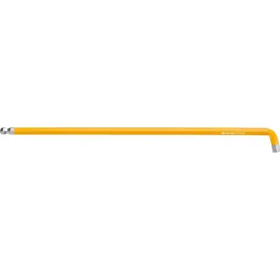 Must-Have Krátký inbusový klíč zahnutý 100° Rainbow s kulovou hlavou 4 mm PB Swiss Tools PB 2212.L 4 YE