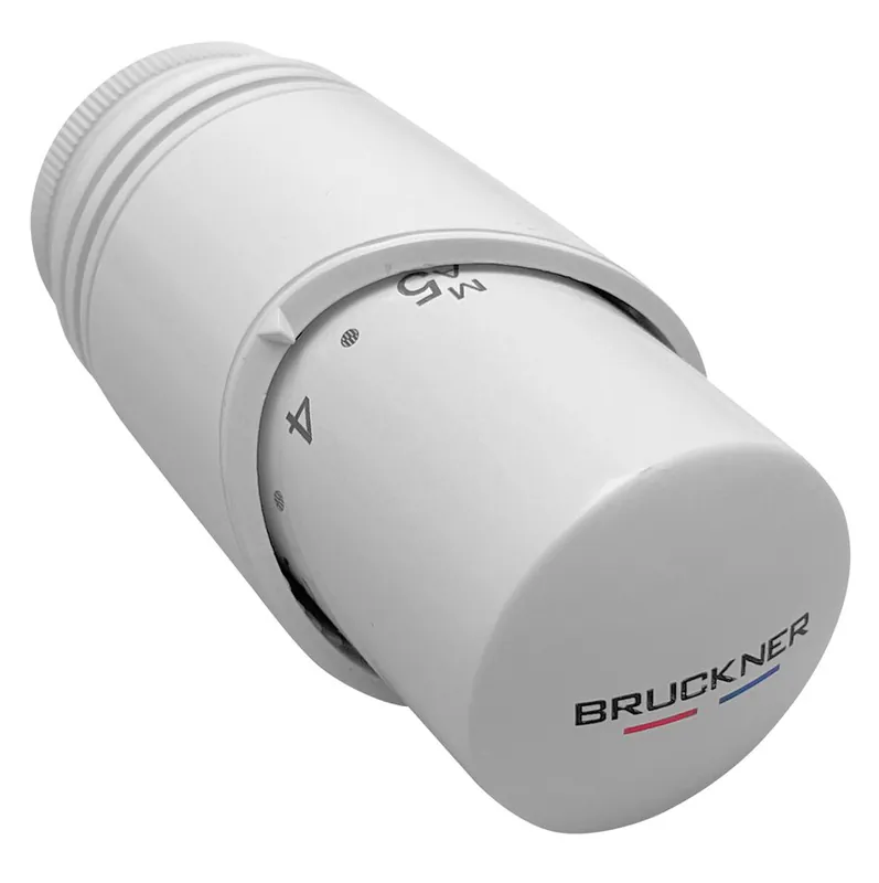 Vysoce Kvalitní Bruckner WICHER hlavice pro středové připojení 50mm, provedení bílá ND600.311.4