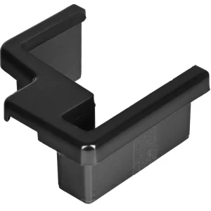 Levný Polysan EASY BLACK krytka spojovacího profilu, levá ND708LB